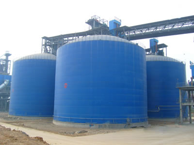 红塔水泥钢板库改造