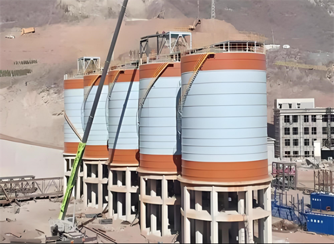 红塔高架钢板仓