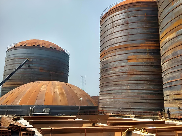 红塔焦粉钢板仓